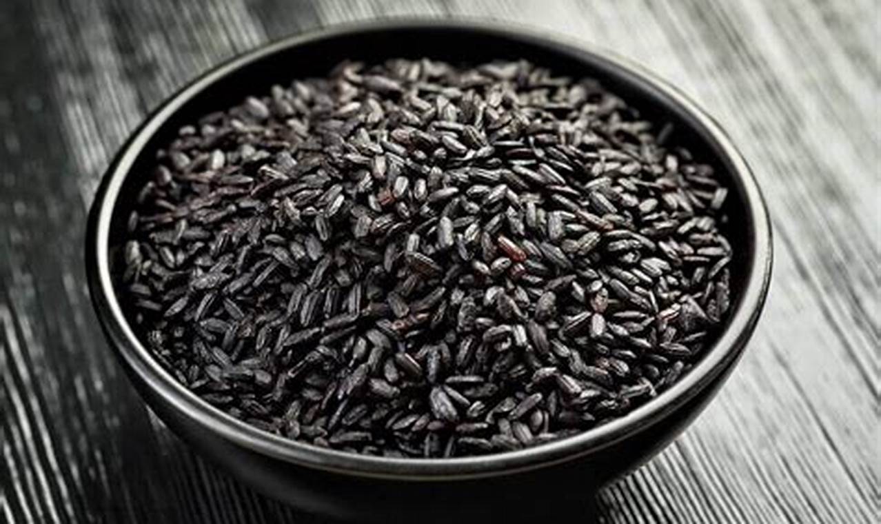 Temukan 5 Manfaat Beras Hitam yang Jarang Diketahui